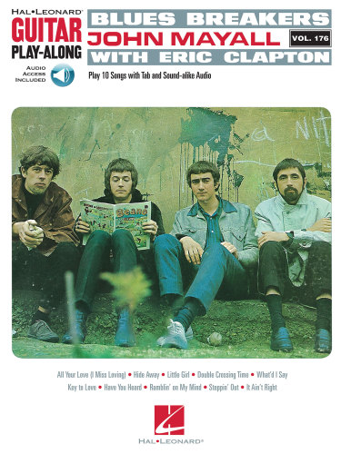 Blues Breakers with John Mayall & Eric Clapton: Guitar Play-Along Volume 176
