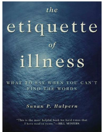 The etiquette of illness: what to say when you can't find the words