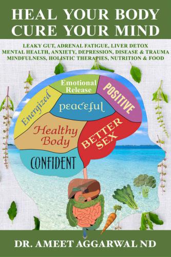 Heal your body, cure your mind leaky gut, adrenal fatigue, liver detox, mental health, anxiety, depression, disease & trauma, mindfulness, holistic therapies, nutrition & food diet