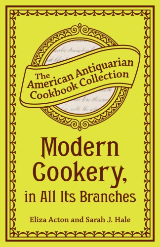 Modern cookery in all its branches
