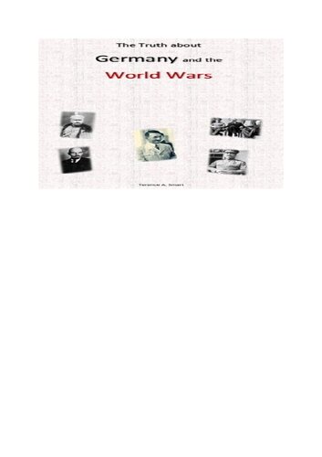 The Truth About Germany and the World Wars