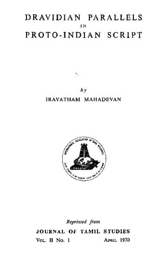 Dravidian parallels in proto-Indian script