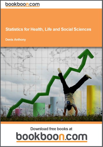 Statistics for health, life and social sciences