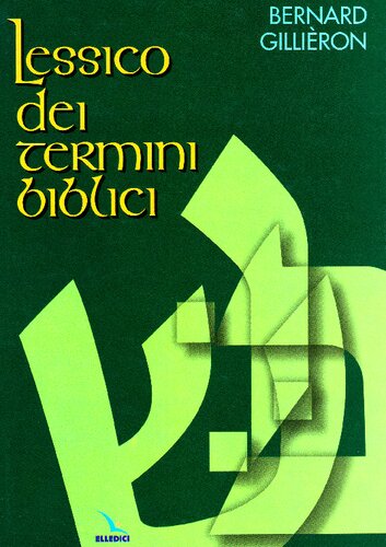 Lessico dei termini biblici