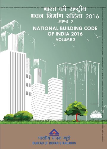 National Building Code of India 2016 Volume 2
