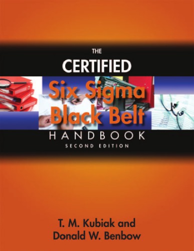 The certified six sigma black belt handbook
