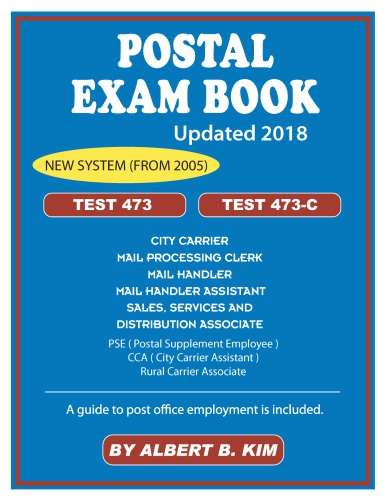 Postal exam book