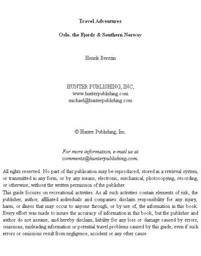 Oslo, the Fjords & Southern Norway