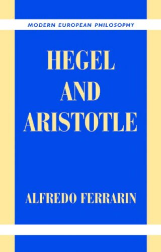 Hegel and Aristotle