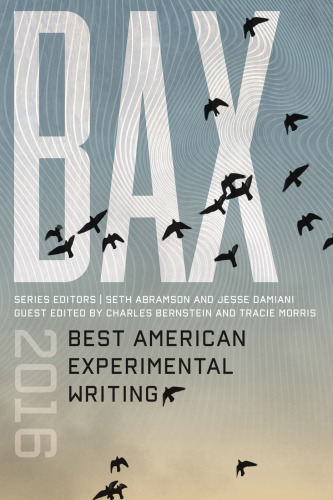 BAX 2016: best American experimental writing