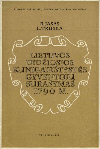 Lietuvos Didžiosios Kunigaikštystės gyventojų surašymas 1790 m.