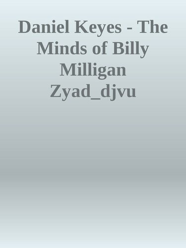 Daniel Keyes - The Minds of Billy Milligan Zyad_djvu