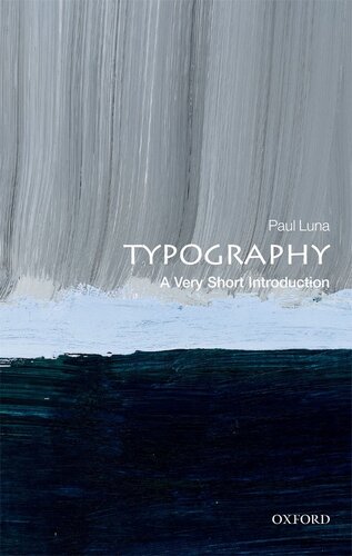 Typography: A Very Short Introduction (Very Short Introductions)