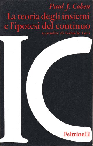 La teoria degli insiemi e l'ipotesi del continuo