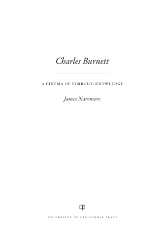 Charles Burnett: a cinema of symbolic knowledge