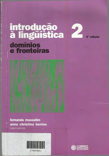 Introdução à lingüistica