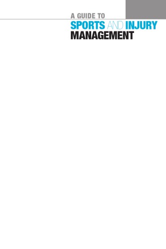 A Guide to Sports and Injury Management