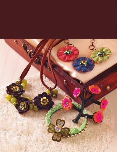 Fiber & cord jewelry: easy to make projects using paracord, hemp, leather, and more