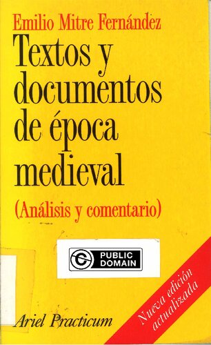 Textos y documentos de época medieval