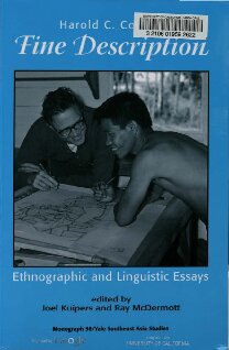 Fine description : ethnographic and linguistic essays
