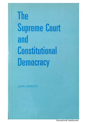 The Supreme Court and Constitutional Democracy