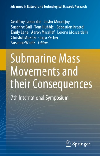 Submarine mass movements and their consequences: 7th International symposium