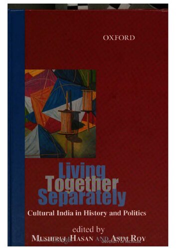 Living Together Separately: Cultural India in History and Politics