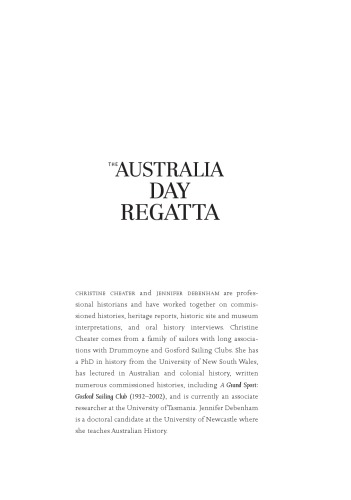 The Australia Day Regatta
