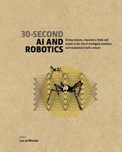 30-second AI and robotics: 50 key notions, characters, fields and events in the rise of intelligent machines, each explained in half a minute