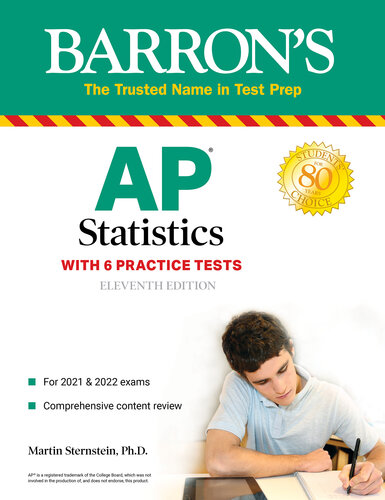 AP Statistics with 6 Practice Tests