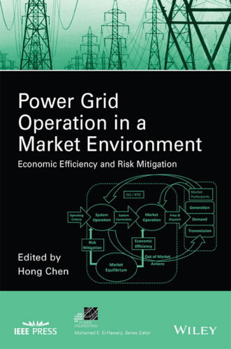 Power grid operation in a market environment: economic efficiency and risk mitigation