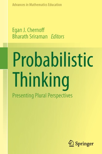 Probabilistic Thinking: Presenting Plural Perspectives