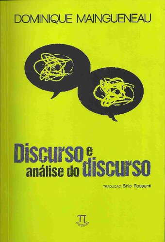 Discurso e análise do Discurso