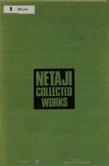 Netaji: Collected Works - Volume 5