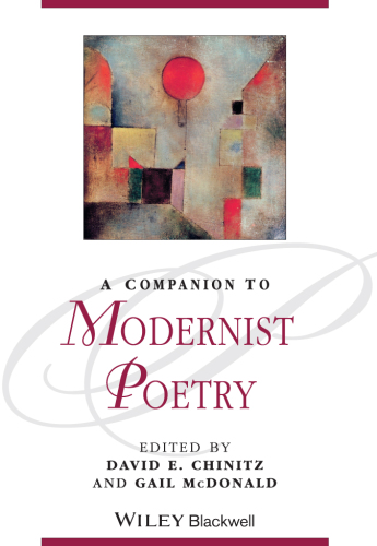 A Companion to Modernist Poetry