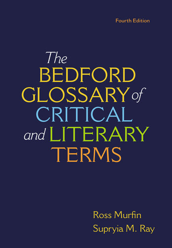 The Bedford Glossary of Critical and Literary Terms, Fourth Edition