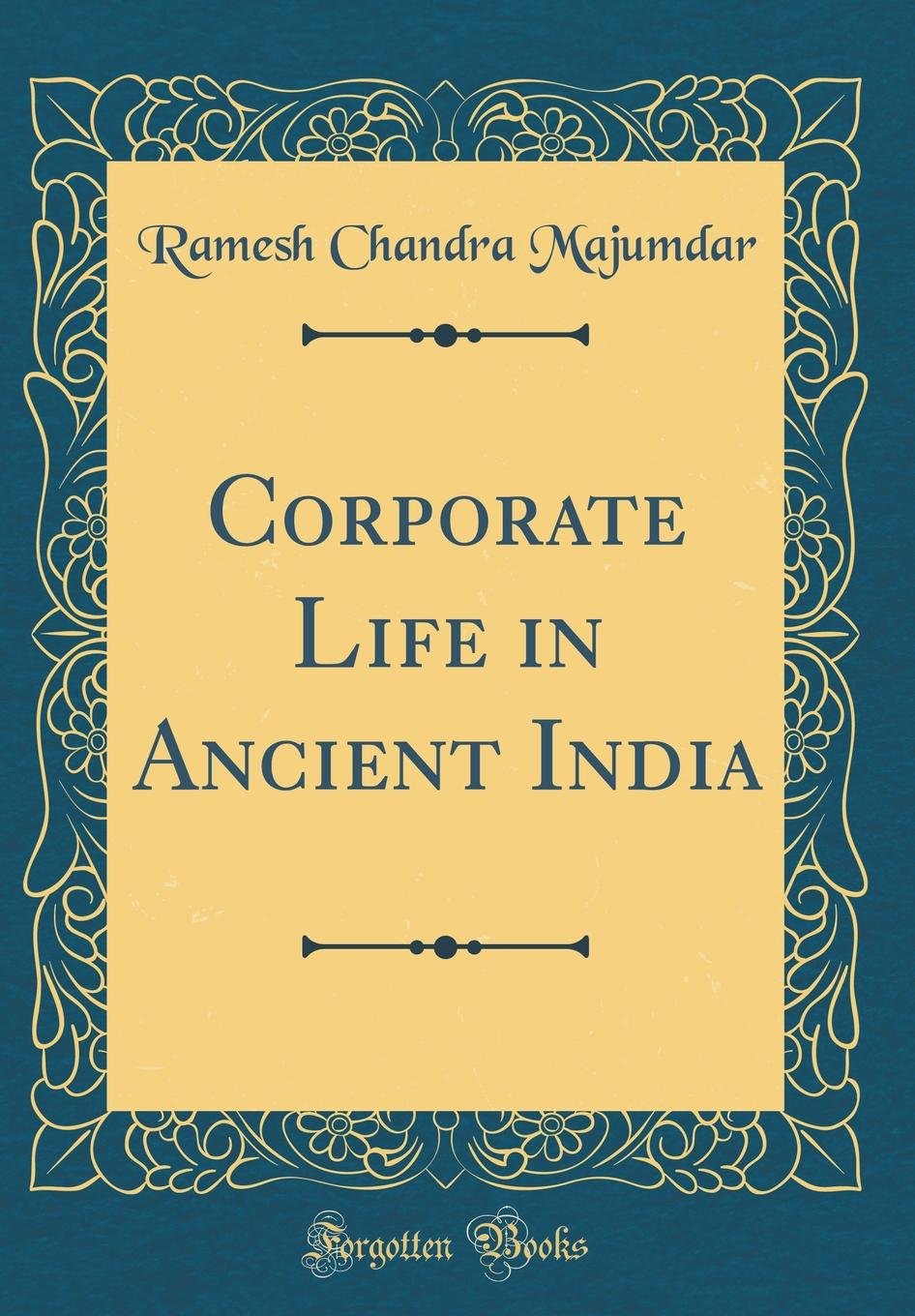 Corporate Life In Ancient India