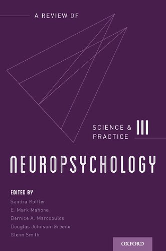 Neuropsychology: Science and Practice