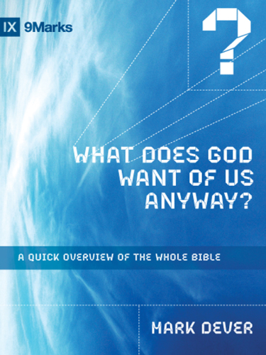 What does God want of us anyway?: a quick overview of the whole Bible