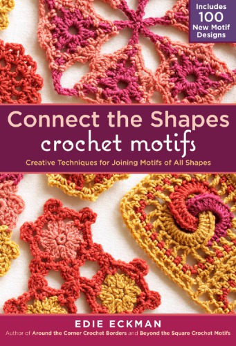 Connect-the-shapes crochet motifs