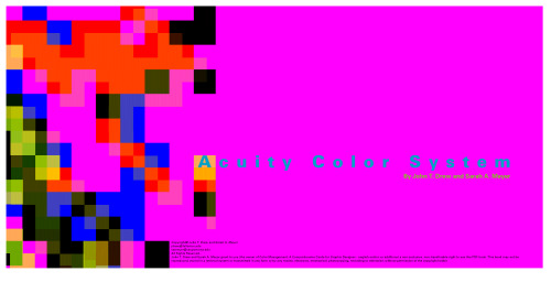 Color Management: A Comprehensive Guide for Graphic Designers - Supplement: Acuity Color System