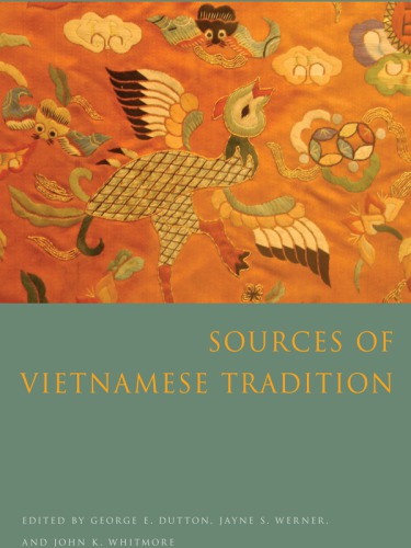 Sources of Vietnamese Tradition