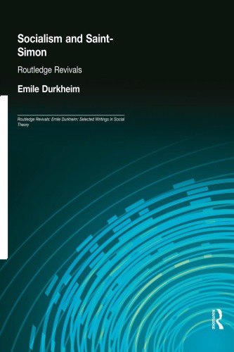 Socialism and Saint-Simon