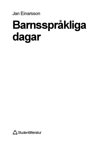 Barns språkliga dagar