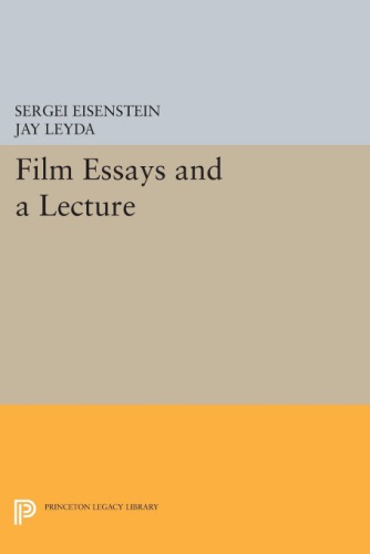 Film essays and a lecture