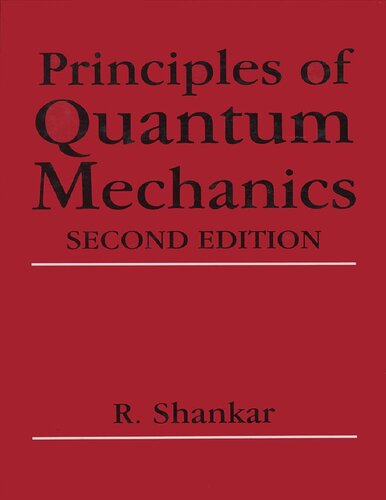 Principles of Quantum Mechanics