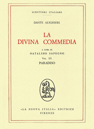 La Divina Commedia. Paradiso