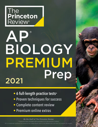 Princeton Review AP Biology Premium Prep, 2021: 6 Practice Tests + Complete Content Review + Strategies & Techniques (College Test Preparation) by The Princeton Review