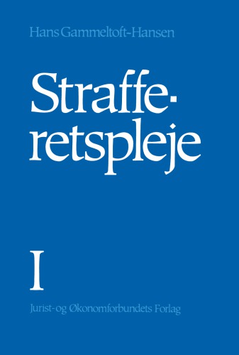 Strafferetspleje I (2. udg.)