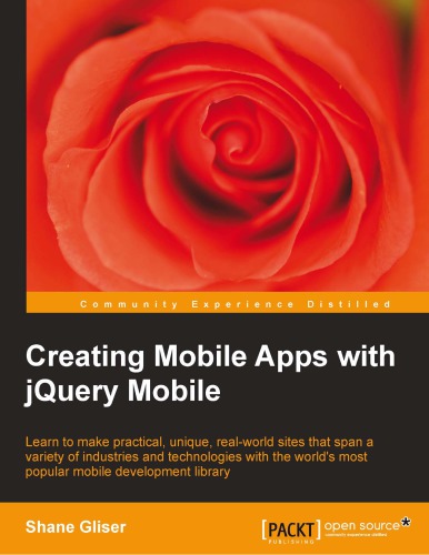 Creating Mobile Apps with JQuery Mobile